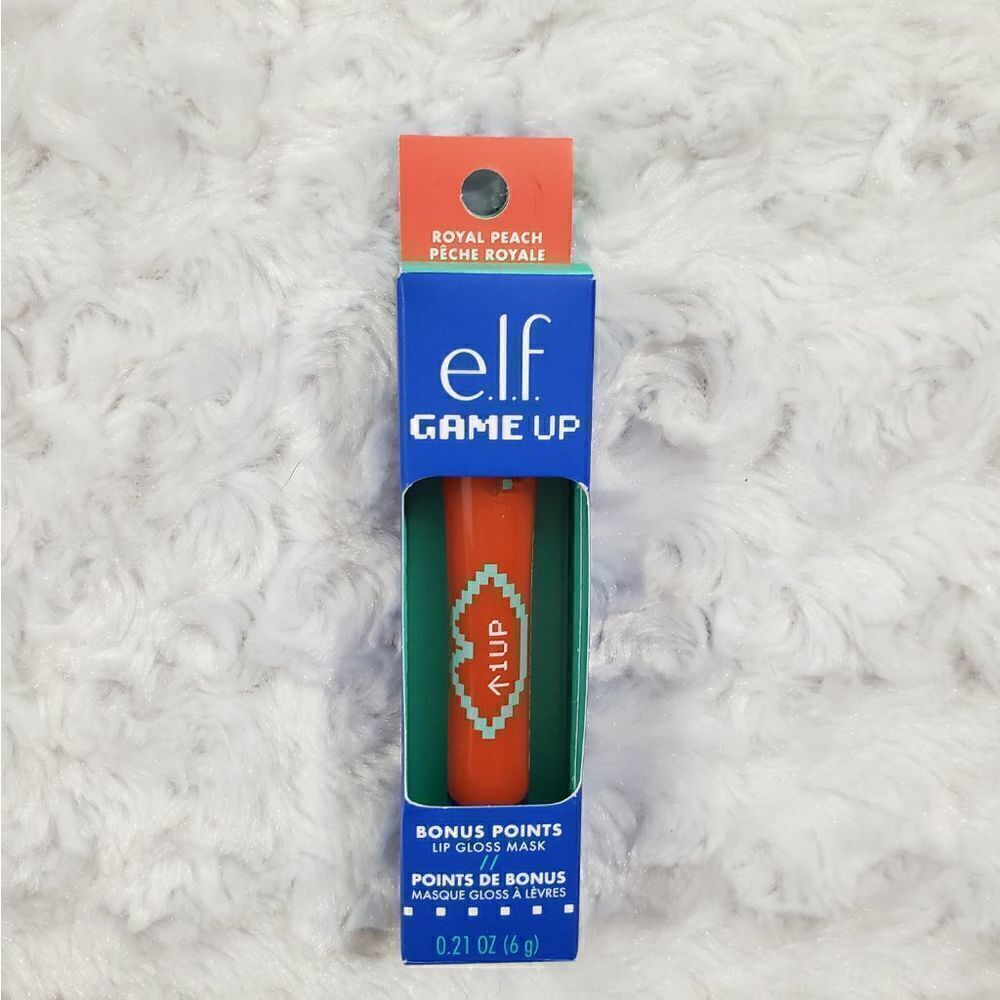 Elf Limited Edition Game Up Royal Peach Lip Gloss Mask